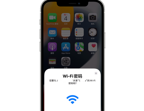 神湾镇苹果15维修店分享iPhone15如何共享Wi-Fi密码